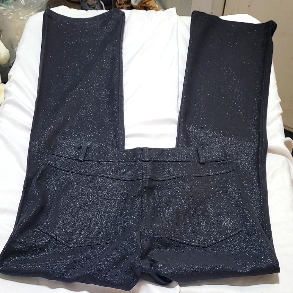 Cynthia Steffe Sparkly Black Pants Sz 2